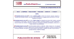Desktop Screenshot of fondodecomercio.com.ar
